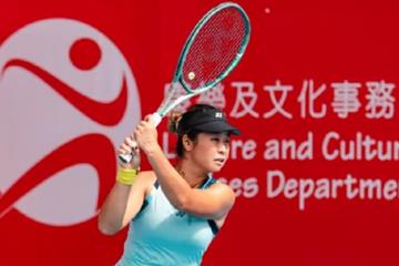 WTA250中国香港站第二轮：施晗0-2不敌佩拉，无缘晋级下一轮