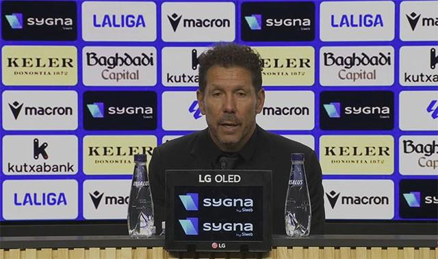 西蒙尼：上半赛季表现不错，欧冠有望争冠无力