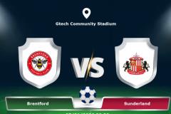 英超布伦特福德迎战桑德兰,两队积分榜同分比赛预测分析