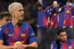 西甲联赛，巴萨豪取9连胜，领先7分掌握争冠主动权