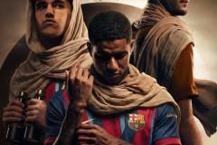 巴萨发布西超杯对阵毕巴海报，拉什福德C位，库巴西和霍安-加西亚亮相