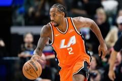 伦纳德脚踝受伤,仍砍下26分5板5助