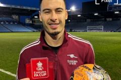 马丁内利足总杯帽子戏法，阿森纳边锋荣膺全场最佳球员