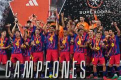 巴萨近6次对决皇马取得5胜1负，德比战中展现出明显优势