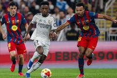 维尼修斯表现出色，5次射门4次射正，单骑破门斩获1球