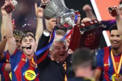 拉波尔塔批评姆巴佩，西超杯颁奖典礼双方不满