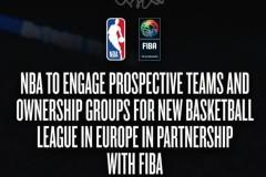 欧篮联警告NBA，冲突源自2027年NBA欧洲联赛计划