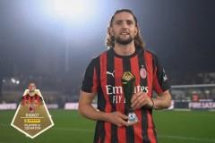 拉比奥荣获科莫vs米兰全场最佳，直接贡献3球