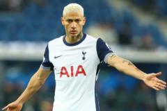 理查利松因伤将缺席两个月，热刺前锋错过多场比赛