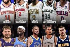 NBA全明星首发名单公布，阿德托昆博与东契奇领衔出战