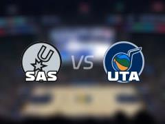 2026年1月23日，NBA常规赛马刺vs爵士比赛录像回放