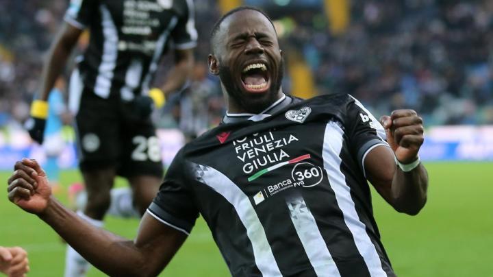 乌迪内斯前锋凯南称自己是意甲第三的前锋