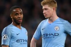 德布劳内建议那不勒斯签约斯特林，两人有望再次联手