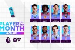 英超官方1月最佳球员候选名单，恩佐、多尔古、维尔茨入围