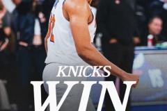 NBA常规赛，尼克斯双加时134-127击败掘金，布伦森砍下42分8篮板9助攻，约基奇空砍34分14篮板10助攻