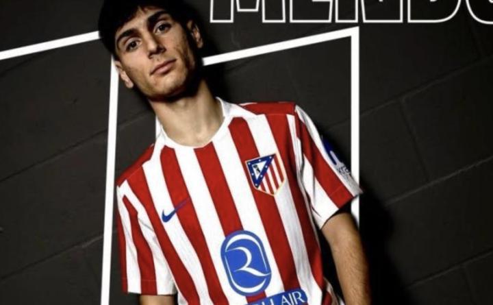 世体，门多萨是西班牙最具潜力的中场之一，被誉为马竞版罗德里