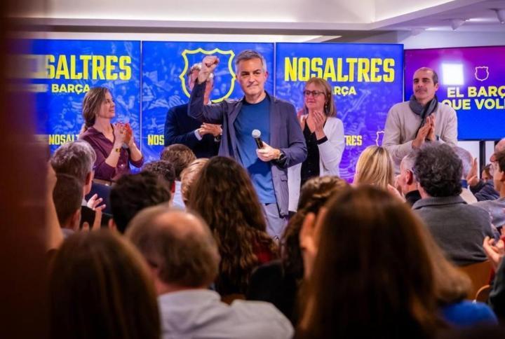 巴萨主席候选人丰特称，有人希望选举悄然无声地结束，未来掌握在球迷手中