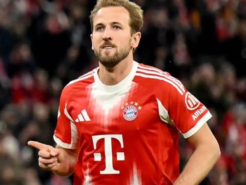 凯恩点射破门，收获本赛季第39球，暂居五大联赛射手榜首位