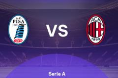 意甲比萨对战AC米兰预测分析，米兰稳居积分榜前列位置