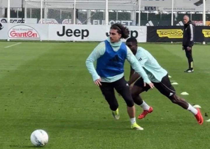 都体，尤文新援利契纳参与一线队合练，球队计划加速提拔