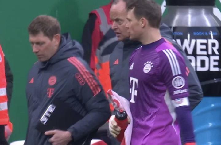 埃贝尔：诺伊尔小腿出现不适，我们还有出色的替补