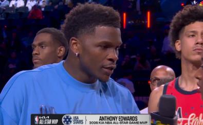 爱德华兹谈对阵詹姆斯和杜兰特，每次都想全力击败他们