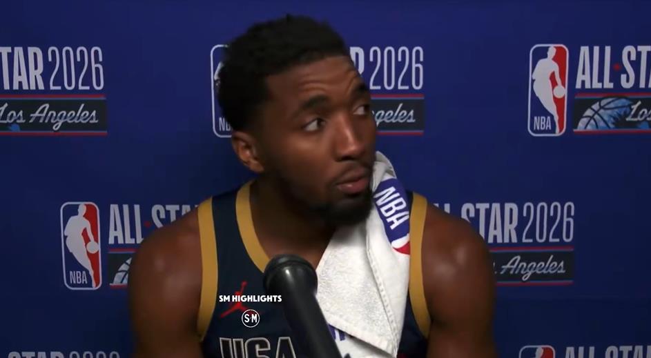 米切尔谈下半赛季目标，总冠军是唯一目标，哈登刚刚加入球队