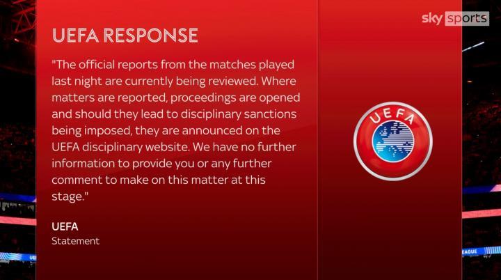欧足联回应维尼修斯种族歧视事件，宣布启动纪律程序