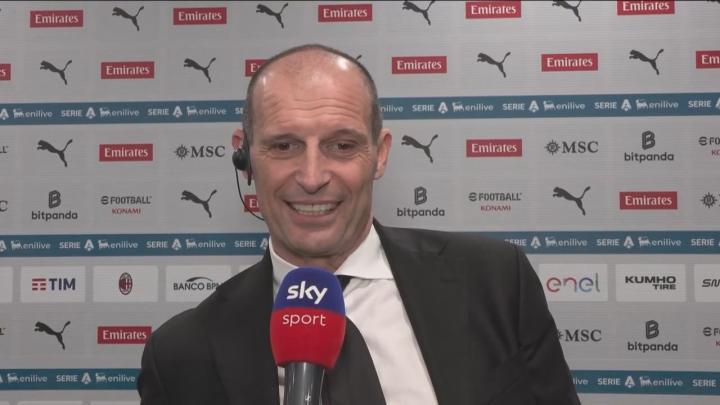 阿莱格里表示，现在的首要任务是全力拉开与第五名的差距