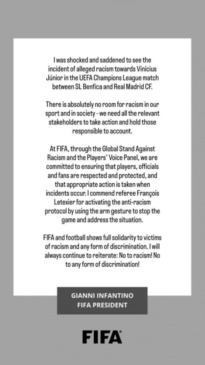 因凡蒂诺谈普雷斯蒂安尼事件,表示震惊和悲痛并称主裁表现出色