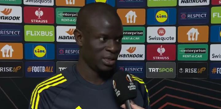 在欧洲踢球能否帮助入选国家队，坎特表示主教练决定是关键