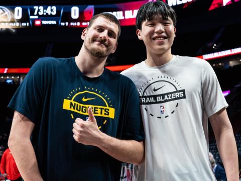 开拓者54分大比分失利,杨瀚森末节登场贡献4分1板1帽