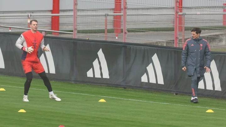 图片报消息,诺伊尔今日回归训练,或将赶上对阵多特的比赛