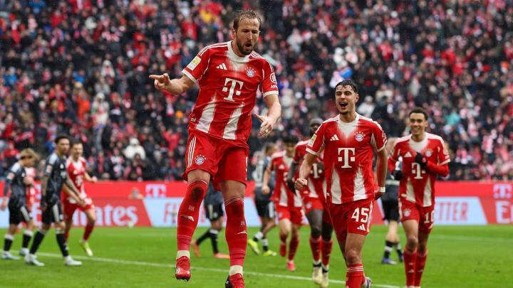 凯恩若对多特再进两球，将成为第3位连续4场德甲梅开二度的球员