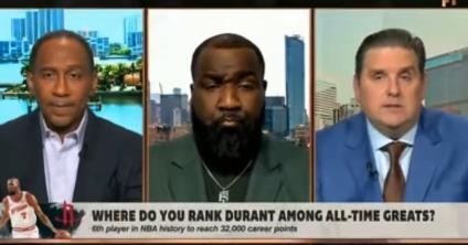 Windhorst坦言，一些人低估杜兰特在2017年总决赛的表现让他感到恼火