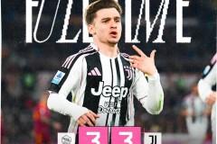 意甲激战，罗马3-3战平尤文图斯，尤文绝平