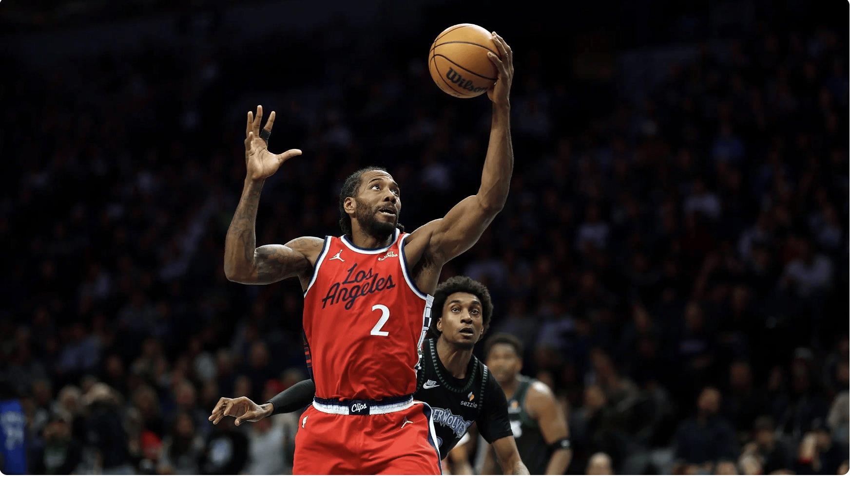 伦纳德超越克里斯-保罗,升至快船队史第六得分手位置