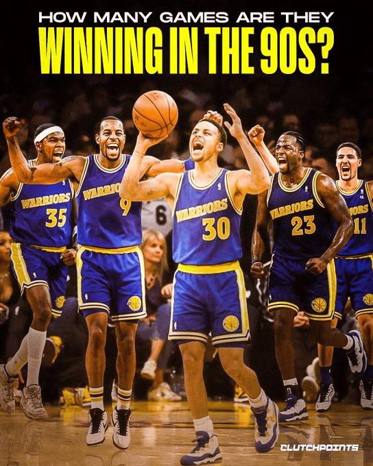 90年代篮球对决，17勇士赛季能拿多少胜