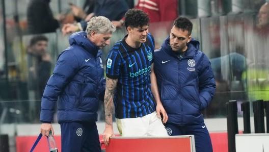 米体报道，国米重新评估巴斯托尼伤势，乐观情况下仅需休息两天