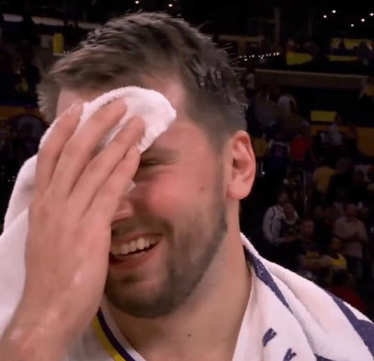 东契奇谈布伦森，对他充满敬意和爱，他是我的兄弟