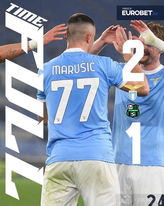 拉齐奥2-1萨索洛