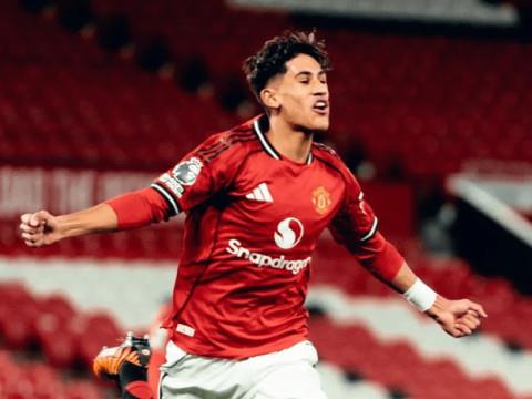 曼联青训小将JJ加布里埃尔重返一线队参与合练