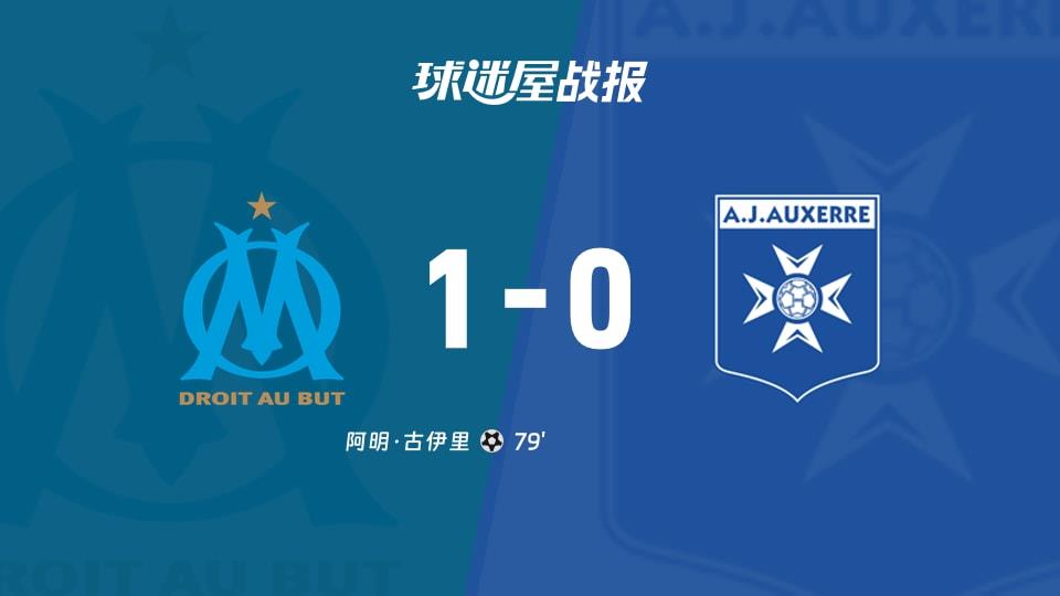 【法甲联赛第26轮】马赛vs欧塞尔比赛结果：马赛(1-0)欧塞尔比分战报(2026年03月14日)