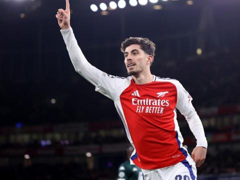 莱因克尔：如果哈弗茨保持身体状态，他应该在锋线首发