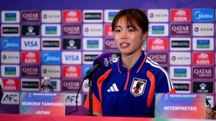 日本女足国脚谷川萌萌子，直言参加亚洲杯目标是夺冠