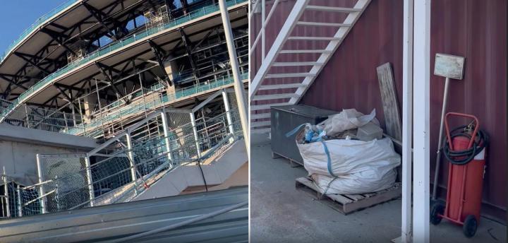 诺坎普球场施工持续推进，多处区域仍需完善