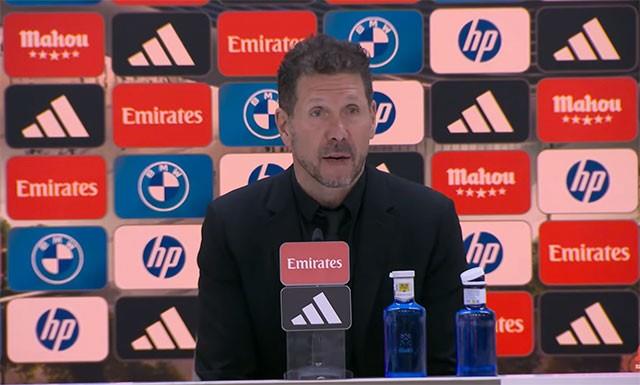 西蒙尼回应判罚争议：球队表现可以更出色