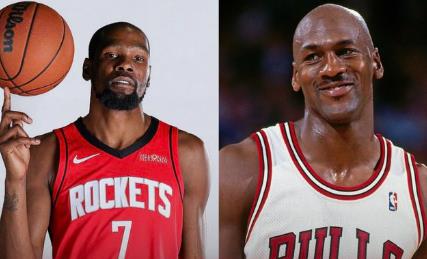 火记对比乔丹杜兰特生涯命中率，杜兰特稍占优势