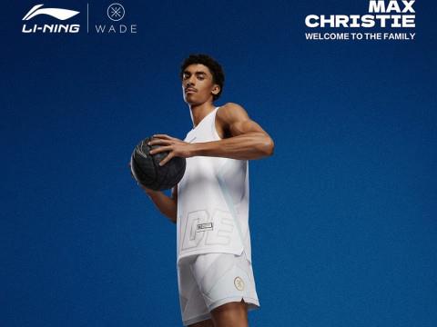 李宁官宣，NBA独行侠后卫马克斯·克里斯蒂正式签约，出任韦德之队系列代言人