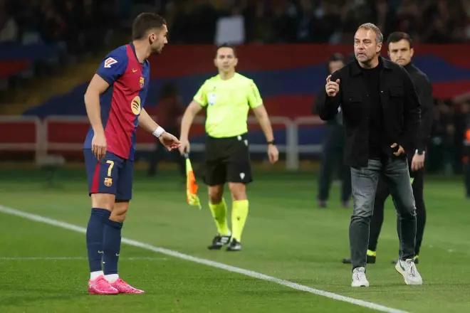 费兰在巴萨过得愉快，相信能获得更多出场时间，马卡报道